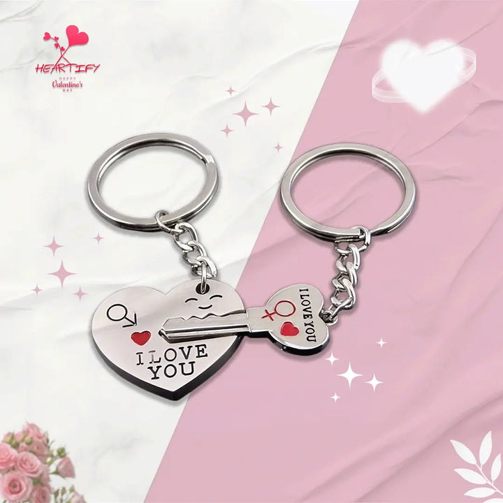 Magnetic I Love You Keychain Enes