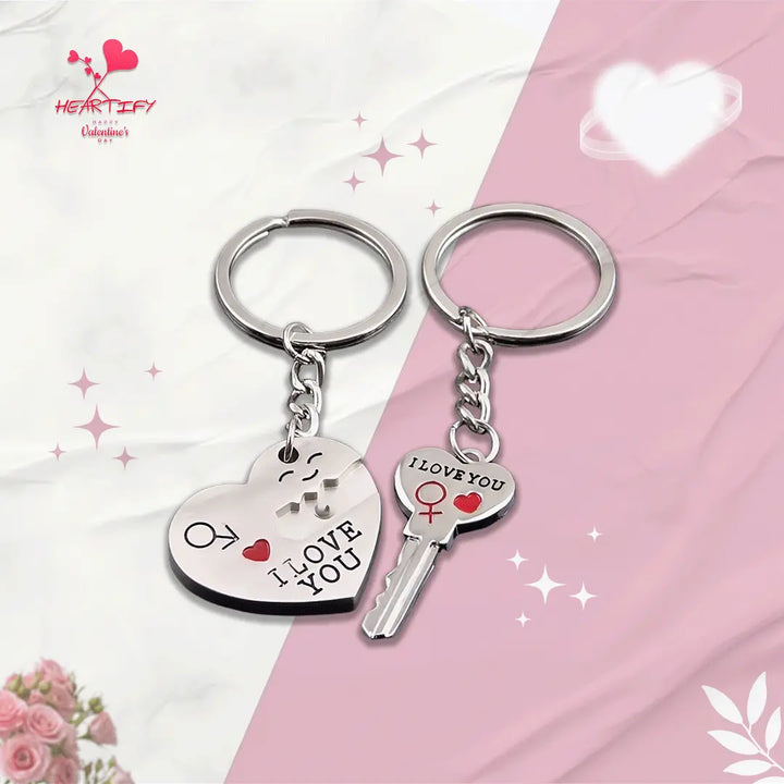 Magnetic I Love You Keychain Enes