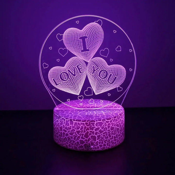 Radiant Love Lamp - Best Valentine Gift To Her 🌟 Enes-Valentine Gift