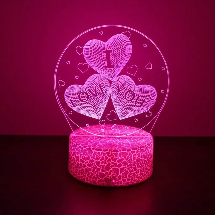 Radiant Love Lamp - Best Valentine Gift To Her 🌟 Enes-Valentine Gift